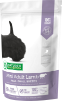 Сухой корм для собак Nature's Protection Mini Adult Lamb Small Breeds / NPS45733 (500г) - 
