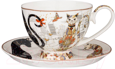 Набор для чая/кофе Lefard Парижские коты / 104-831