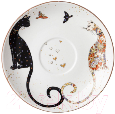 Набор для чая/кофе Lefard Парижские коты / 104-831