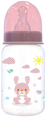 Бутылочка для кормления Lorelli 10200120002 (125мл, Blush Pink)