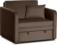 Кресло-кровать Аквилон Ричи детский (бинго шоколад) - 