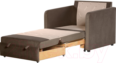 Кресло-кровать Аквилон Ричи детский (бинго шоколад)