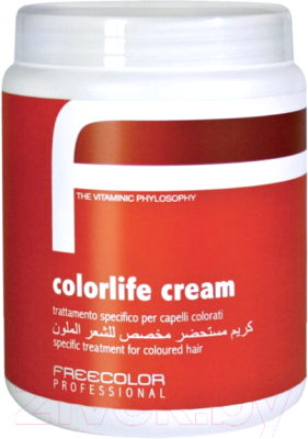 Маска для волос Freecolor Professional Colorlife Cream Для окрашенных волос (1л)