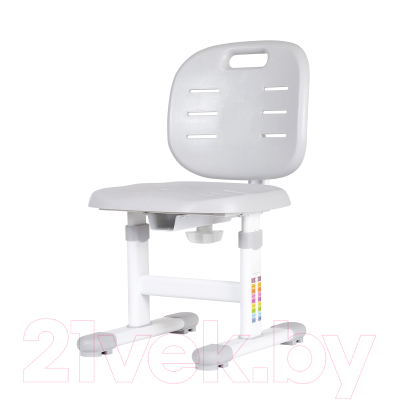 Парта+стул Anatomica Ara с подставкой для книг, светильником и выдвижным органайзером (белый/зеленый)