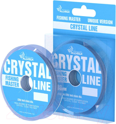 Леска монофильная Allvega Fishing Master Crystal 0.08мм 30м / FMCR3008