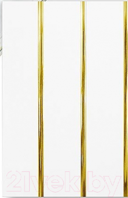 Плинтус потолочный STELLA Для ПВХ панелей Золото (3м)