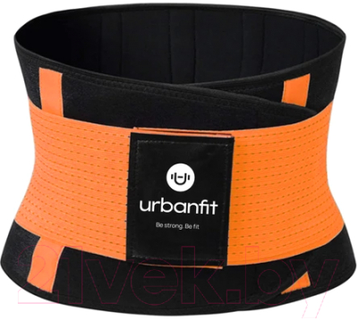 Пояс для похудения UrbanFit 381969 (XL, оранжевый)