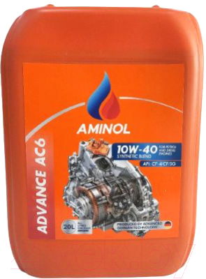 Моторное масло Aminol Advance AC6 10W40 CF-4/SG (20л)
