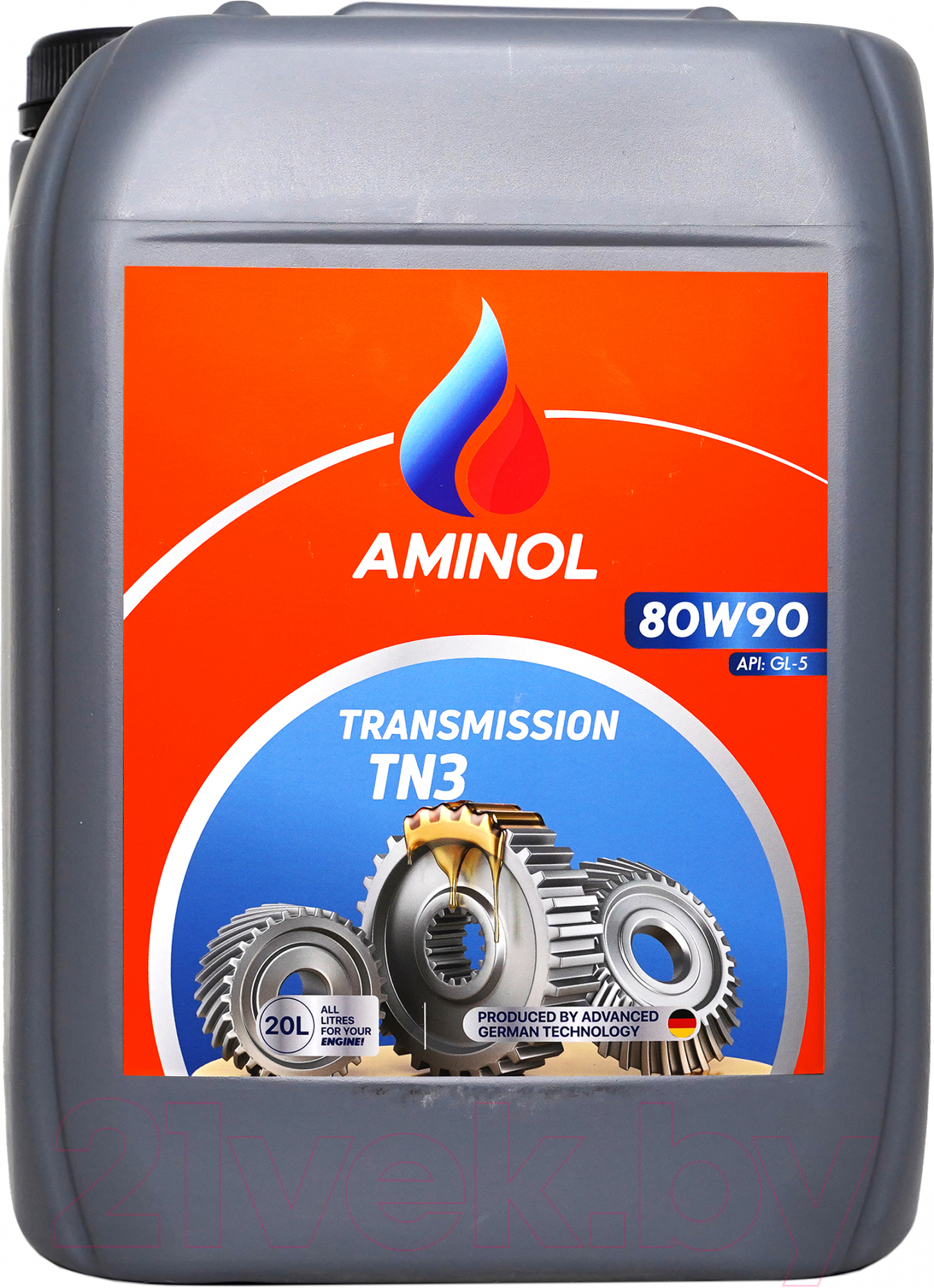 Трансмиссионное масло Aminol Transmission TN3 80W90 GL-5