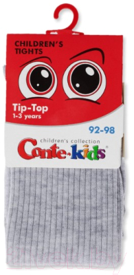 Колготки детские Conte Kids Tip-Top 566 (р.150-152, светло-серый)