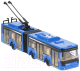 Троллейбус игрушечный Технопарк Городской / TROLLRUB-30PL-BU - 