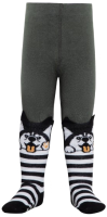 Колготки детские Conte Kids Tip-Top Мордашки 560 (р.92-98, хаки) -