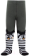 Колготки детские Conte Kids Tip-Top Мордашки 560 (р.116-122, хаки) - 