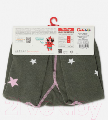 Изображение товара Колготки детские Conte Kids Tip-Top 579 (р.62-74, хаки)