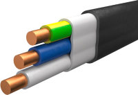 

Кабель силовой Ecocable, ВВГнг(А)-LS-П, 3x1.5 (N PE)-0.66