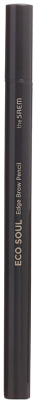 Карандаш для бровей The Saem Eco Soul Edge Brow Pencil 03 Gray Brown