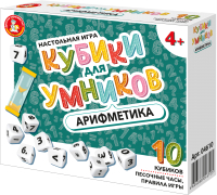 

Настольная игра, Кубики для Умников Арифметика / 04610