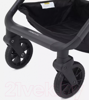 Детская универсальная коляска MOWbaby Move 2 в 1 / MB402 (черный)