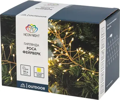 

Светодиодная мишура, Роса Фейерверк LED 303-246