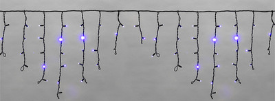 Светодиодная бахрома Neon-Night Айсикл 255-233 (4x0.6м, синий) -