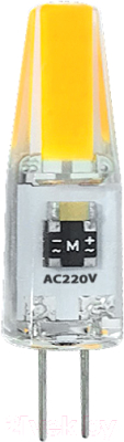 Лампа JAZZway PLED-G4 COB 3Вт 3000К G4 240лм 220В / 2857446