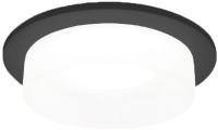 Точечный светильник Ambrella TN1312 SBK/FR (черный песок/белый матовый) - 