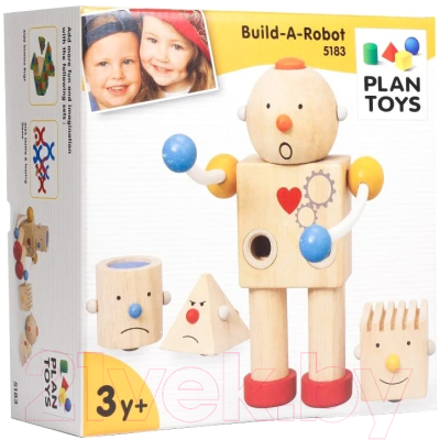 Конструктор Plan Toys Робот / 5183