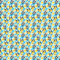 

Бумага для оформления подарков Meshu, Cute pandas / М100_41081