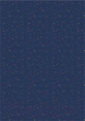 Бумага для оформления подарков Meshu Golden Constellations / MS_46405