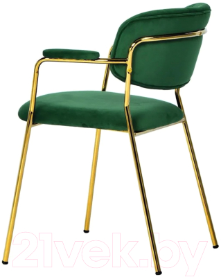 Кресло мягкое Bergenson Bjorn Eirill / FH-ERL-ARMCH-PL-GRN (темно-зеленый)