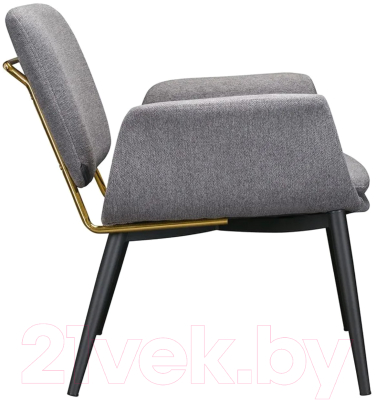 Кресло мягкое Bergenson Bjorn Hilde / FH-HLD-ARMCH-PL-GR (серый)