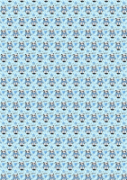 

Бумага для оформления подарков, PandaGift_Blue / MS_46381