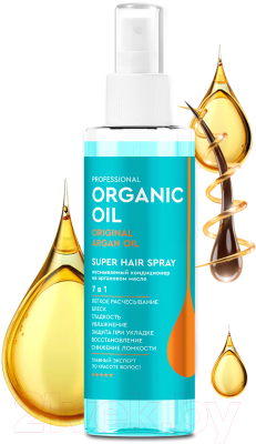 Спрей для волос Fito Косметик Professional Organic Oil Super Hair Spray (190мл)