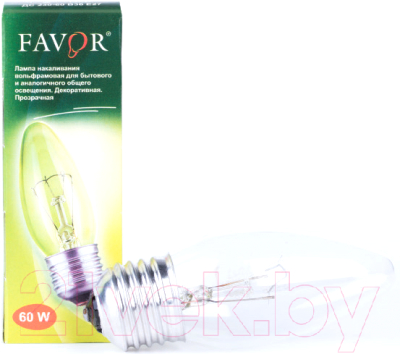 Лампа Favor ДС 230-60Вт E27 (100) / 8109012