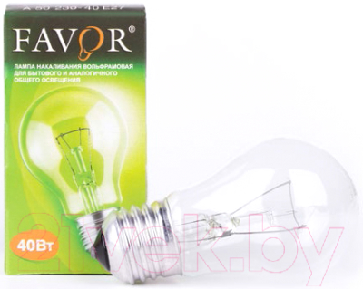 Лампа Favor Б 230-40 40Вт E27 230В (100) / 8101203