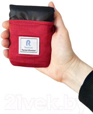 Плед для пикника RoadLike Pocket / 376288 (красный)