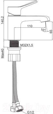 Смеситель Maxonor Pure Life MN1078