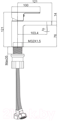 Смеситель Maxonor Pure Life MN1082