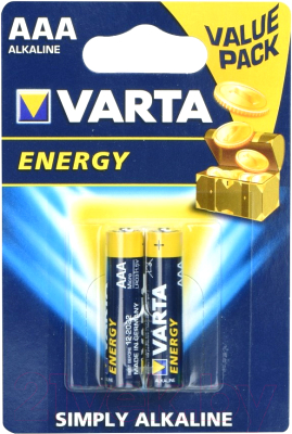 Комплект батареек Varta Energy LR03 / 4103 229 412