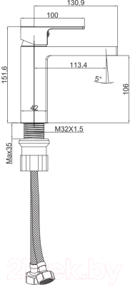 Смеситель Maxonor Pure Life MN1082-2