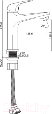 Смеситель Maxonor Pure Life MN1177