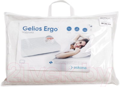 Подушка для сна Askona Gelios Ergo