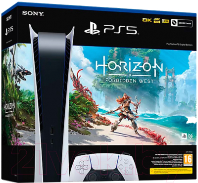 Игровая приставка Sony PS5 без дисковода Horizon Forbidden West Bundle CFI-1115B (PS719556763)