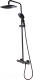 Душевая система со смесителем Maxonor Pure Life MN2487-7 (черный) - 