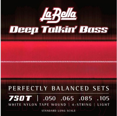 Струны для бас-гитары La Bella 750T