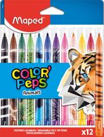 Фломастеры Maped Animals / 845403 (12цв) - 