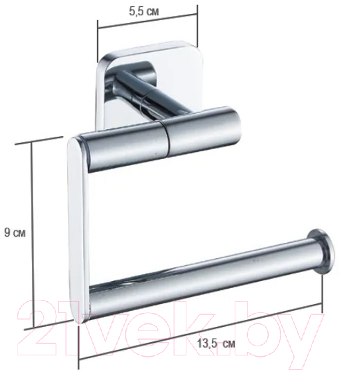 Держатель для туалетной бумаги Ekko E1403-2