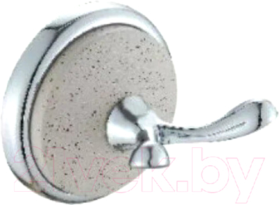 Крючок для ванной Ekko E3105-2 (хром/серый)