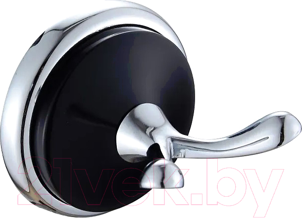 Крючок для ванной Ekko E3205-2 (хром/черный)