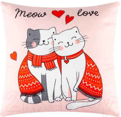 Подушка декоративная Этель Meow Love / 5309885